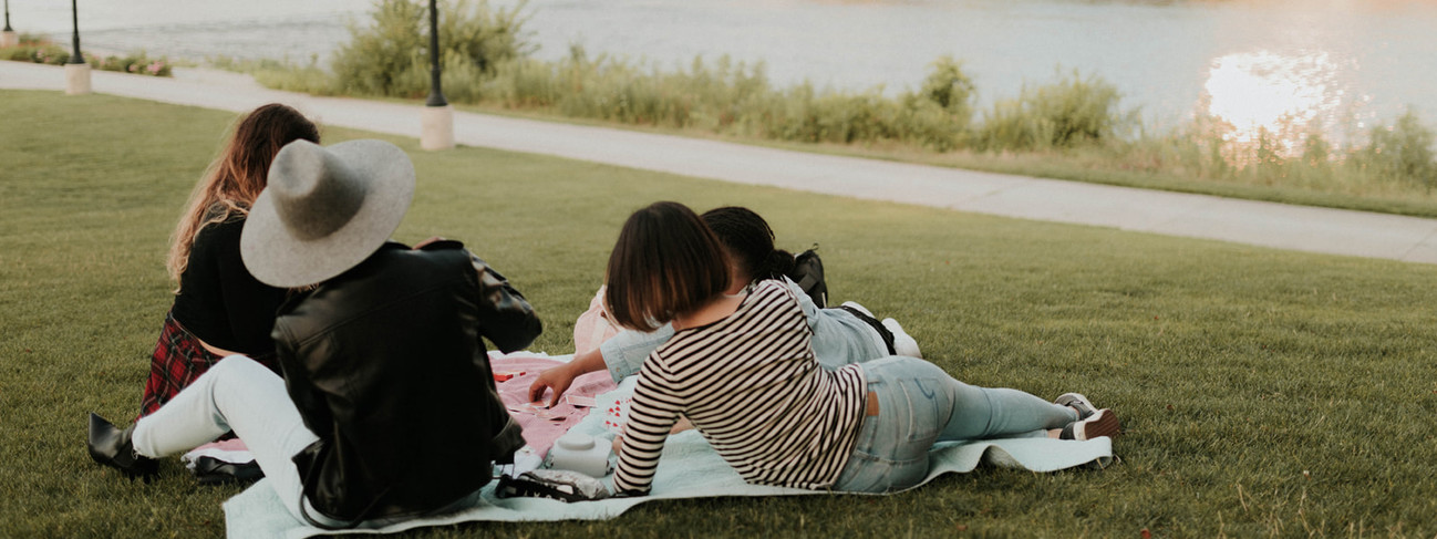 Riverside picnic in the Hotel District Grand Rapids